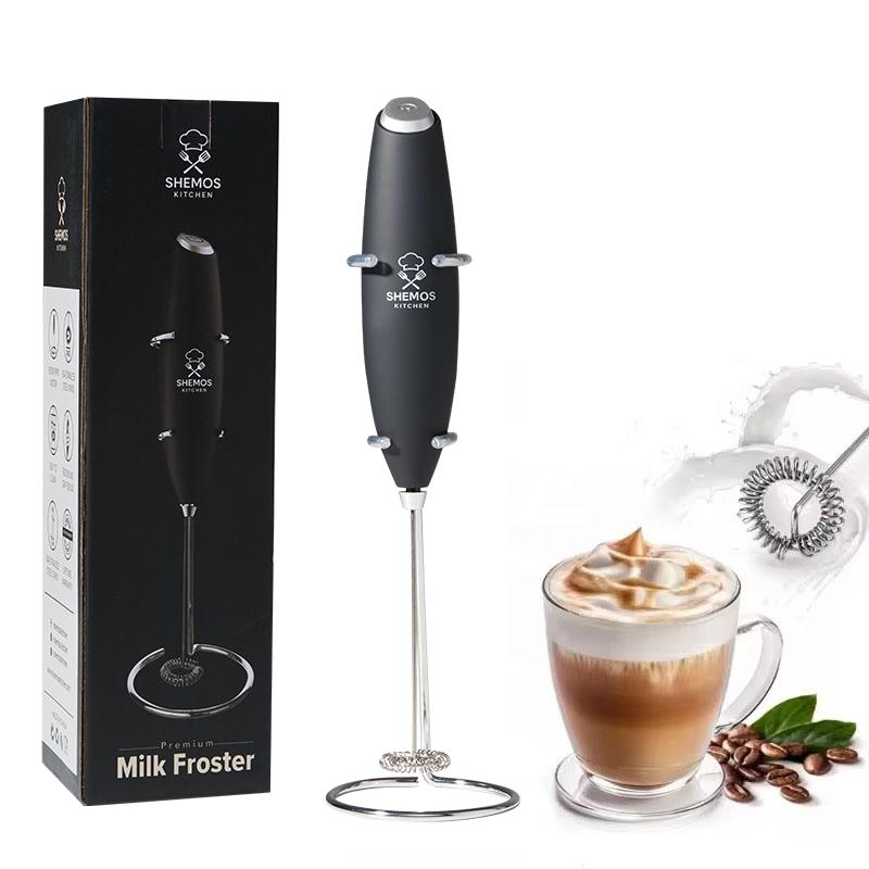 Milk Frother with Stand