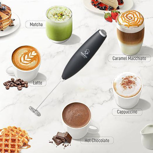 Milk Frother with Stand