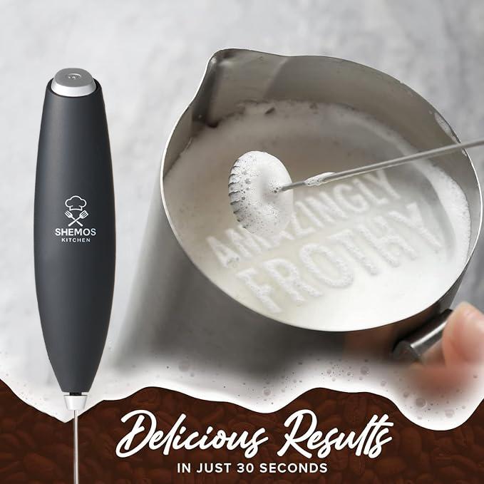 Milk Frother with Stand